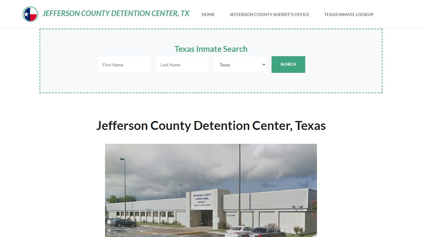 Jefferson County Detention Center, TX Inmate Roster, Offender Search